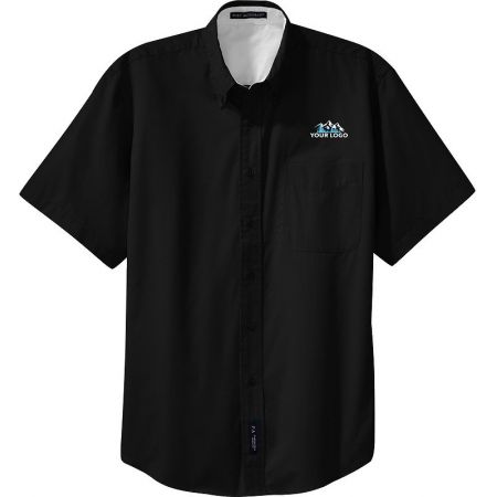 20-TLS508, Tall Large, Black/Stone, Left Chest, Your Logo.